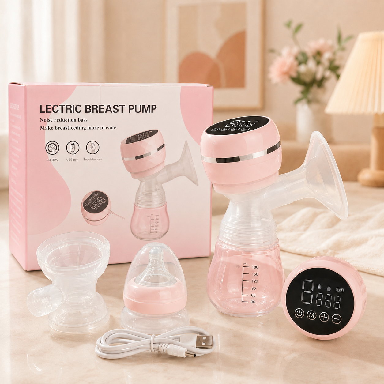 Tire-lait électrique portable
