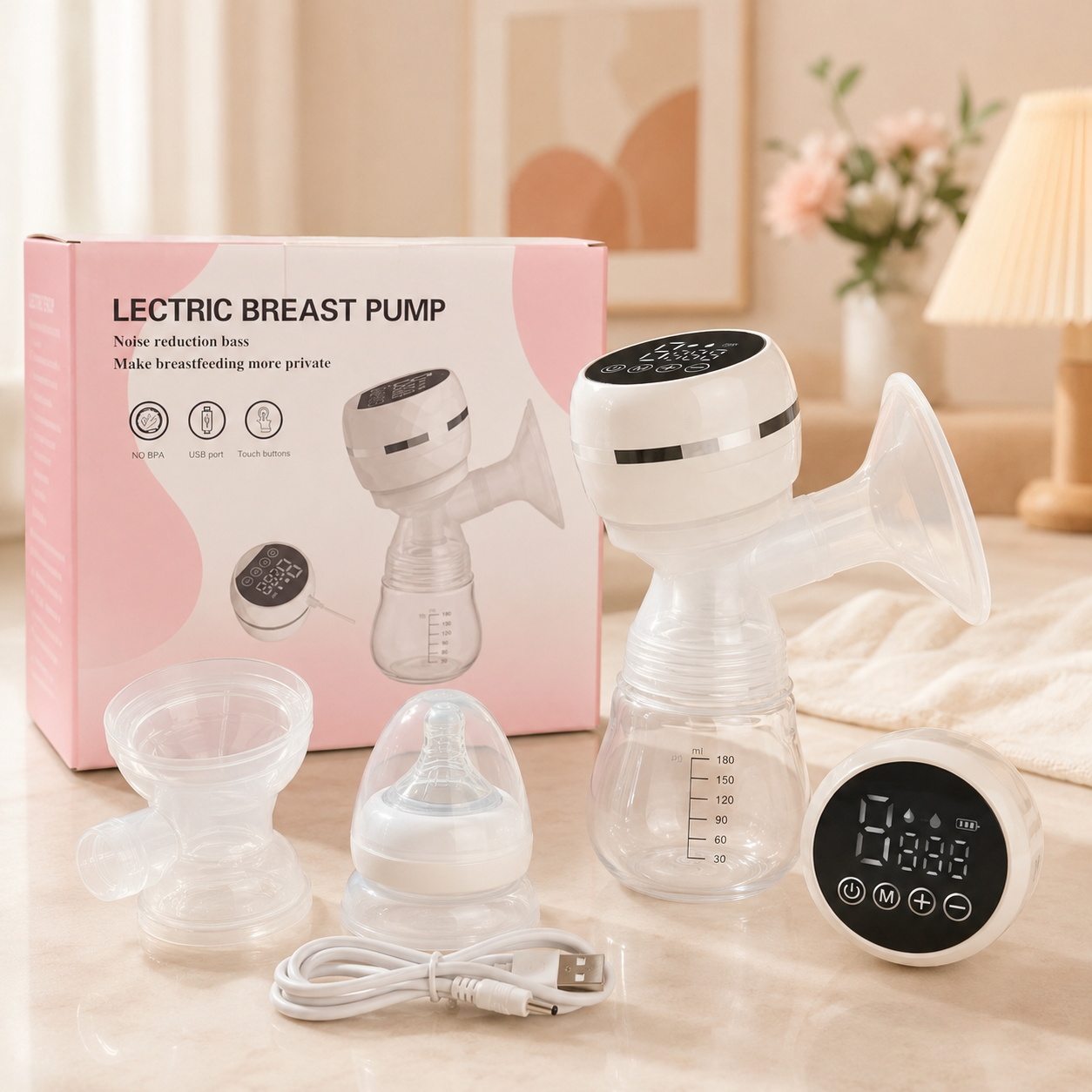 Tire-lait électrique portable