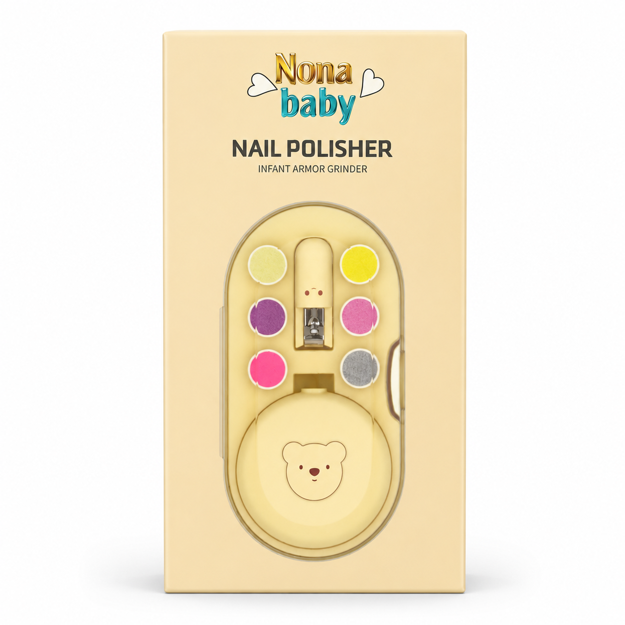 Lime à ongles électrique pour bébé avec accessoires
