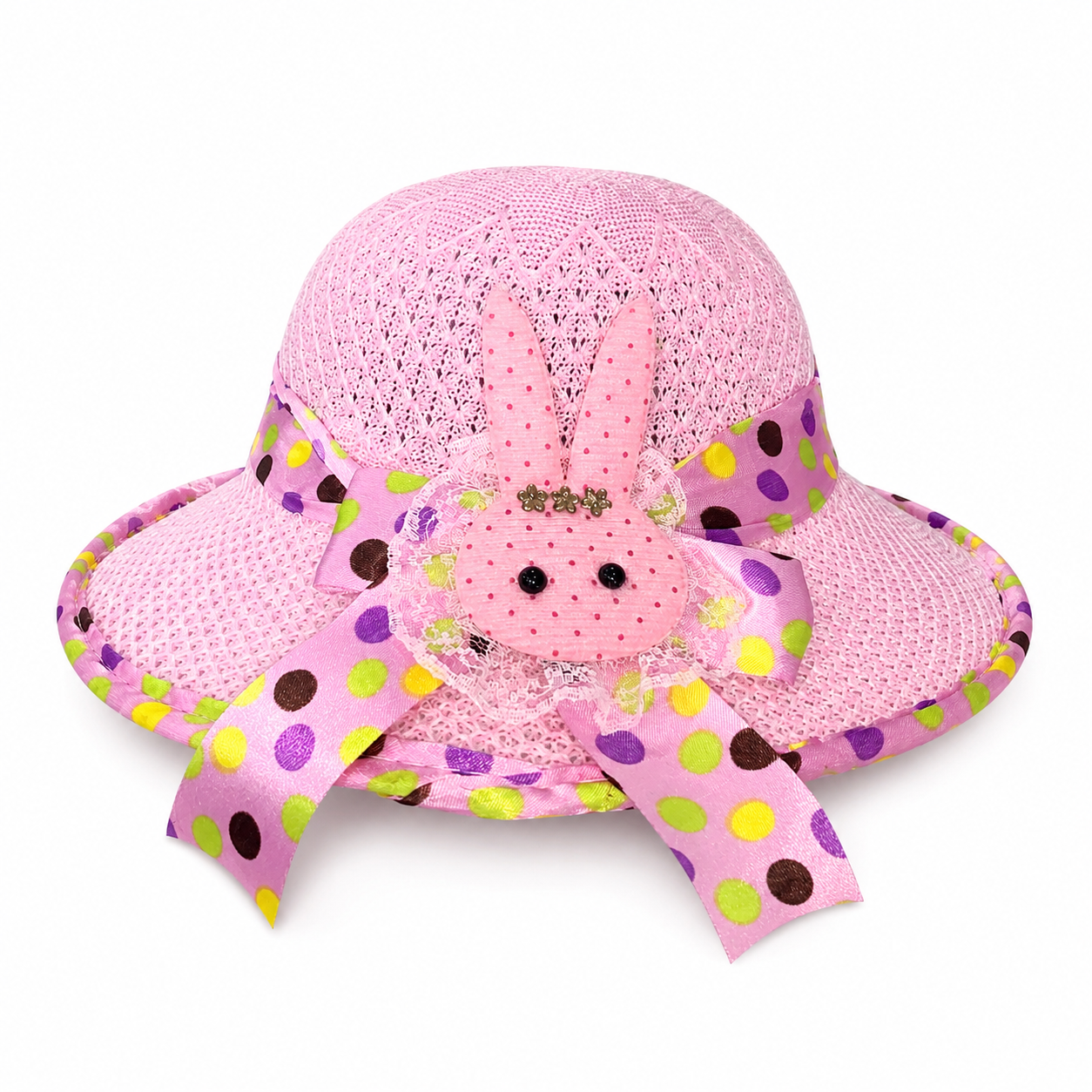 Chapeau d’été léger et fleuri pour enfant