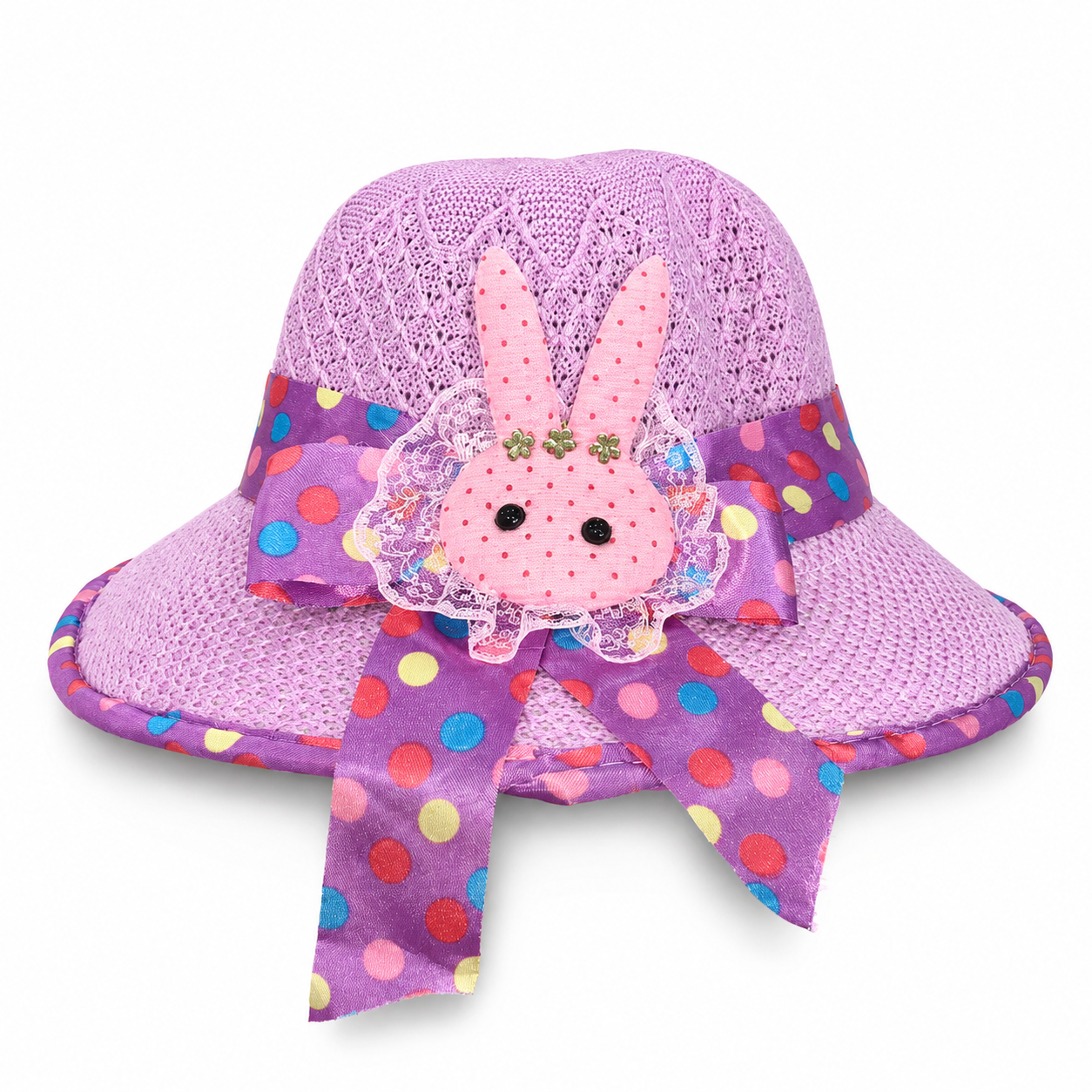Chapeau d’été léger et fleuri pour enfant