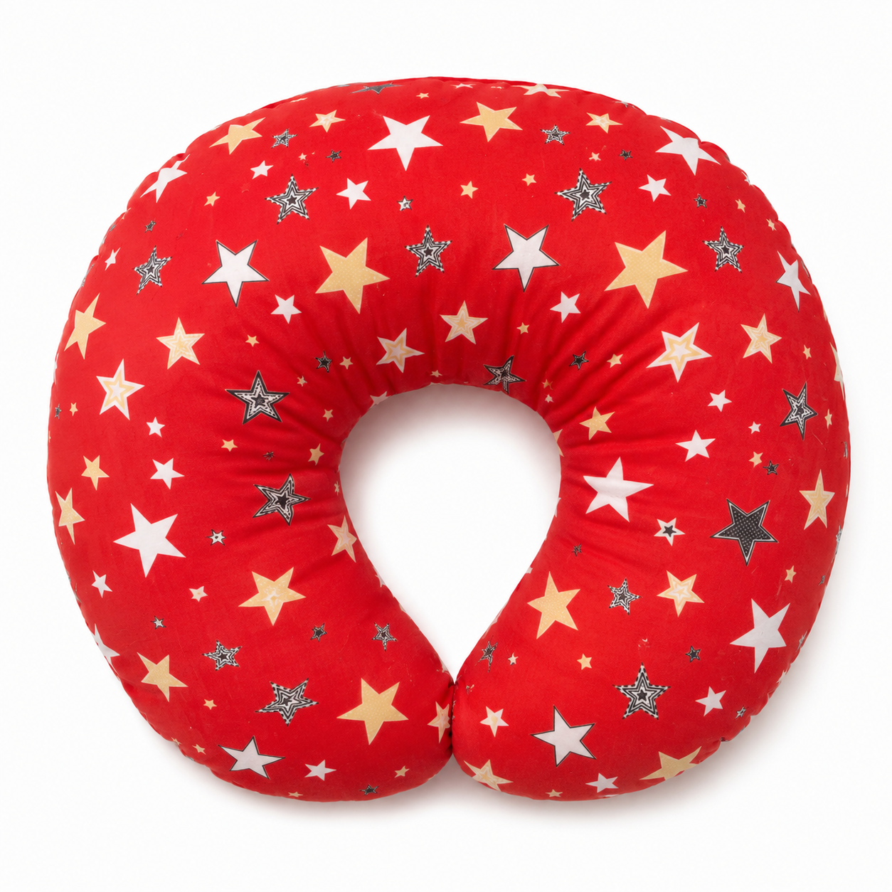 Coussin d’allaitement étoiles pour maman et bébé