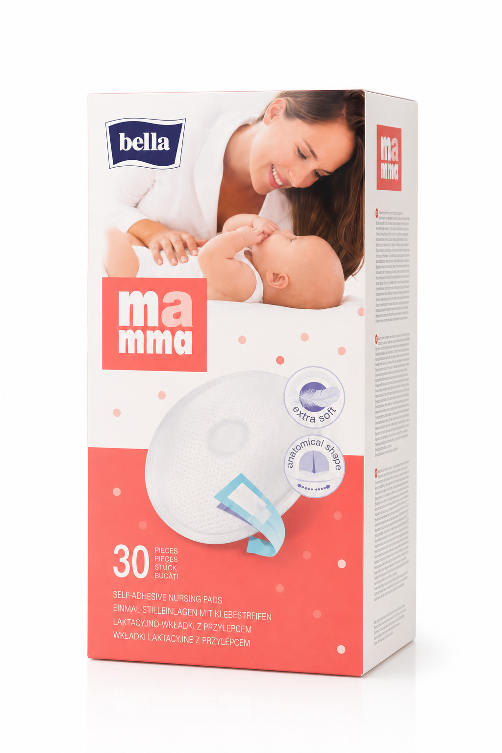 Coussinets d’Allaitement Adhésifs Bella Mamma – 30 Pièces