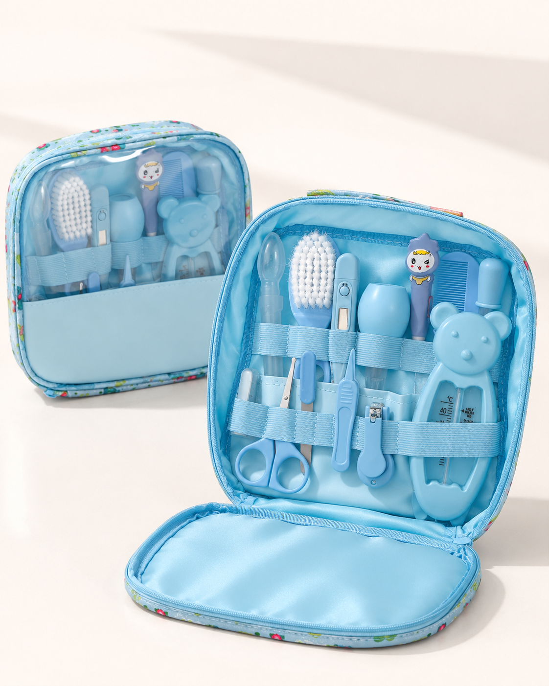 Kit de Soin Bébé 13 Pièces – Hygiène, Toilette & Manucure