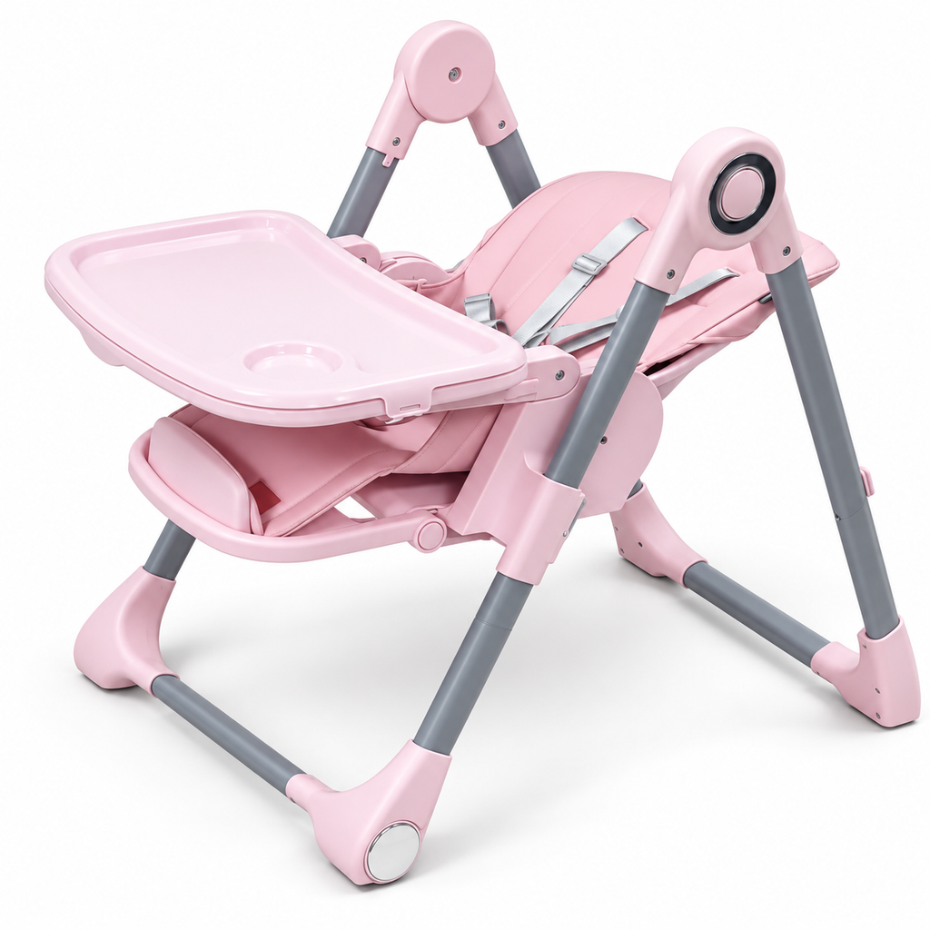 Chaise Haute Bébé Évolutive avec Plateau – Confort & Sécurité