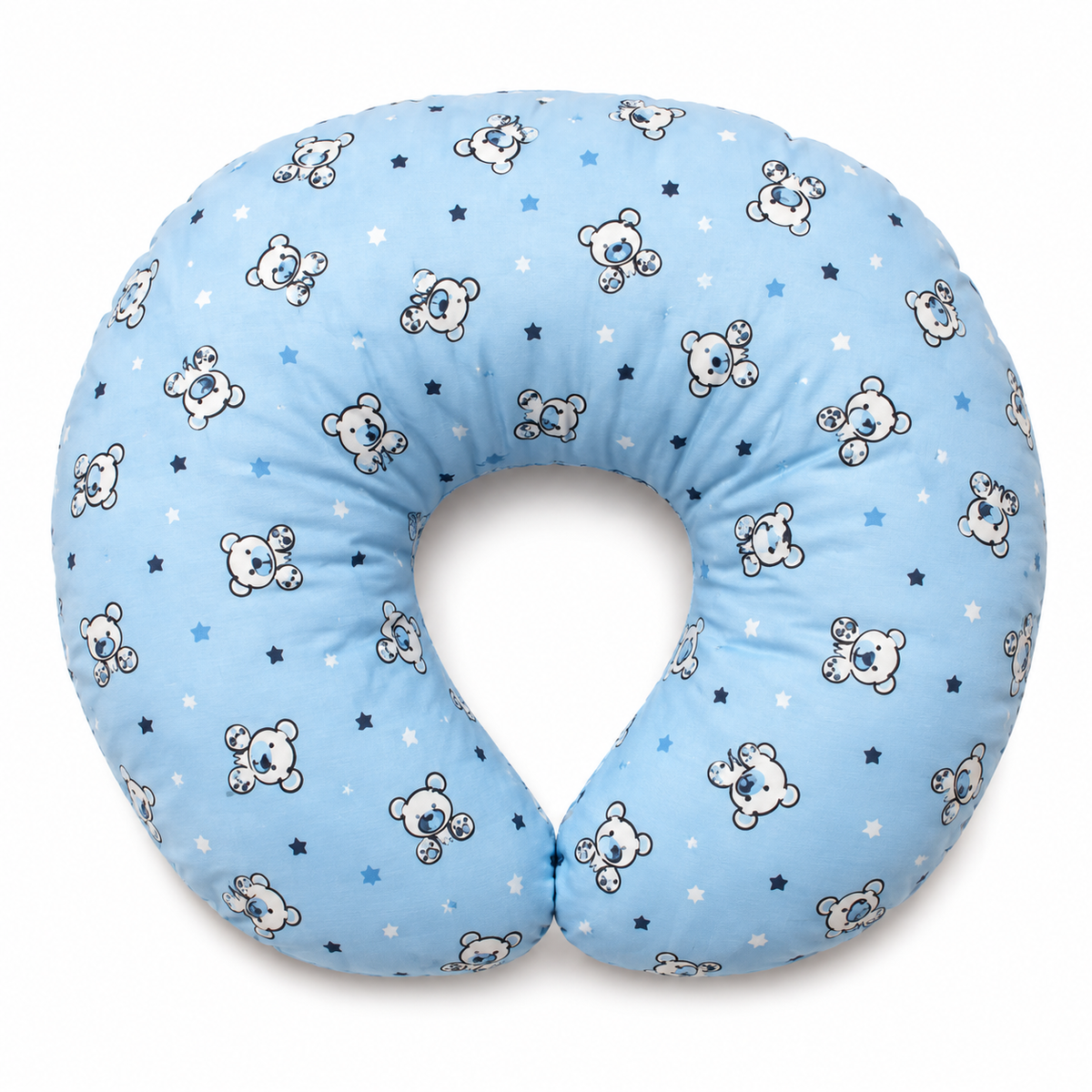Coussin d’allaitement étoiles pour maman et bébé