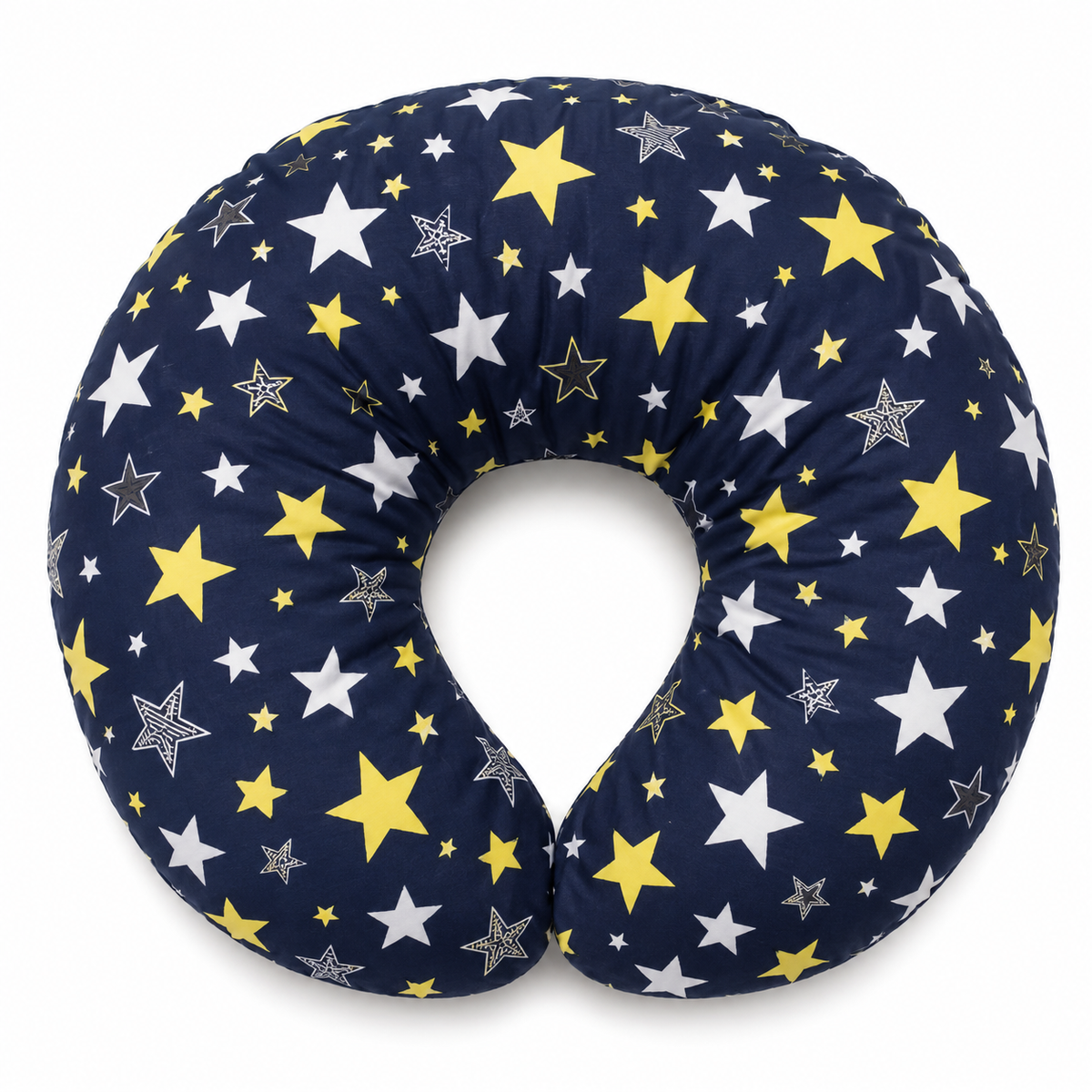 Coussin d’allaitement étoiles pour maman et bébé