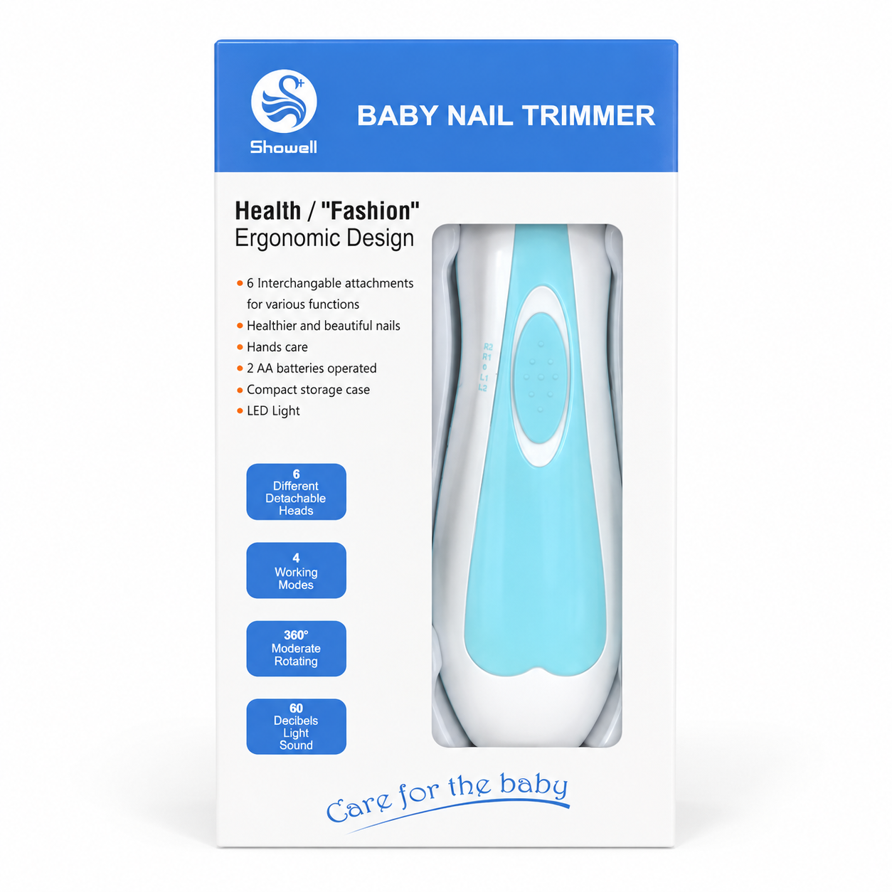 Coupe-ongles Bébé Électrique Doux