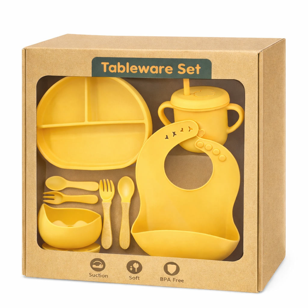 Assiettes pour Bébé Silicone