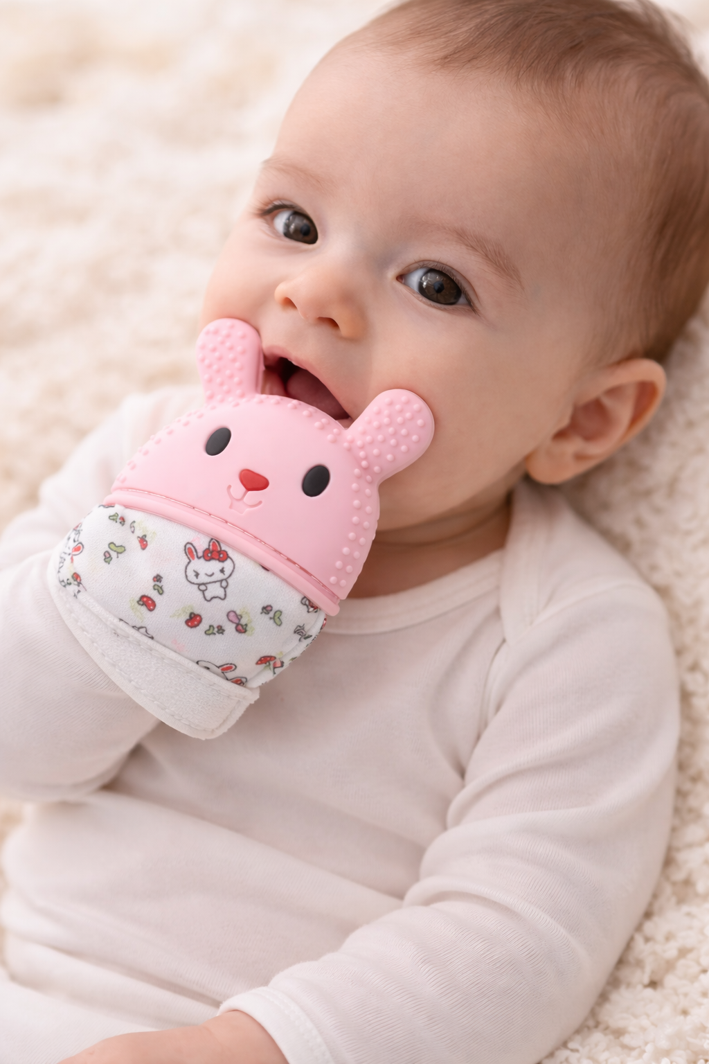 Gant de Dentition en Silicone pour Bébé