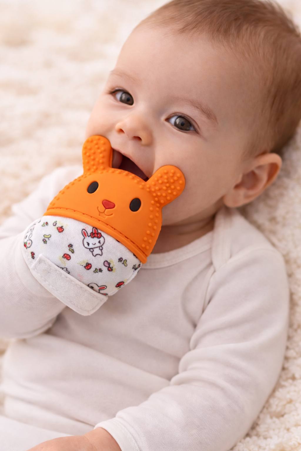 Gant de Dentition en Silicone pour Bébé