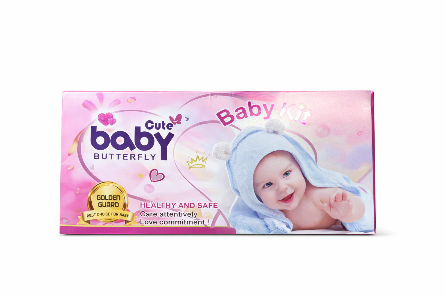 Kit de Soins Bébé Butterfly - Coffret Complet