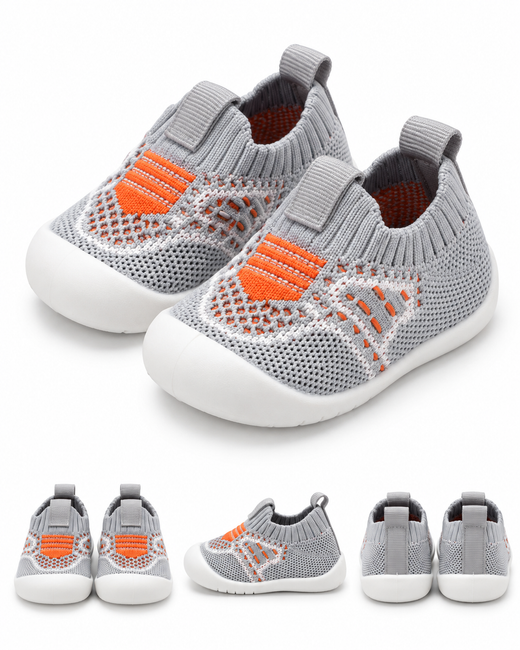 Chaussures Bébé Souples en Maille – Faciles à Enfiler