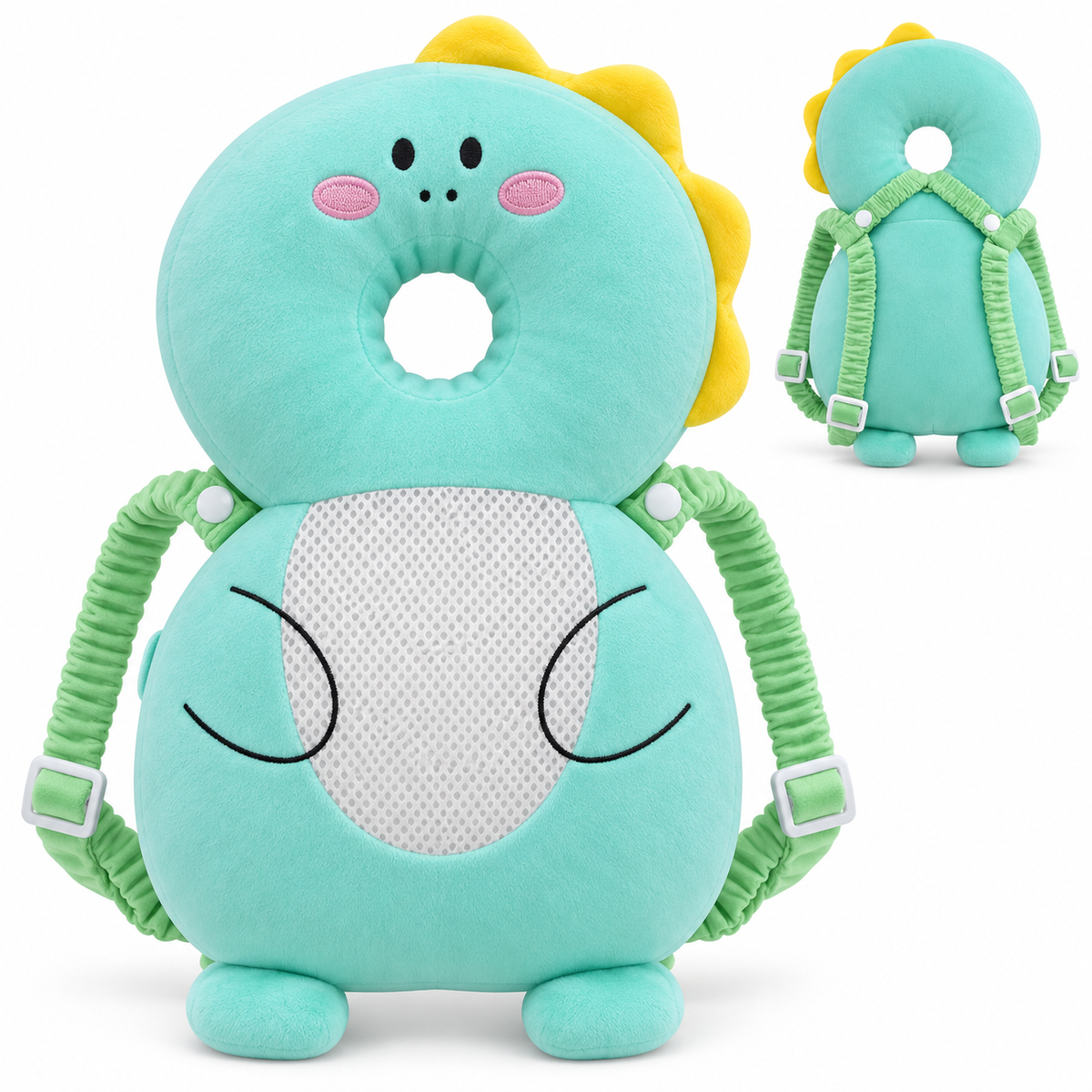 Coussin Anti-Chute Bébé – Protection Tête & Dos avec Bretelles Réglables