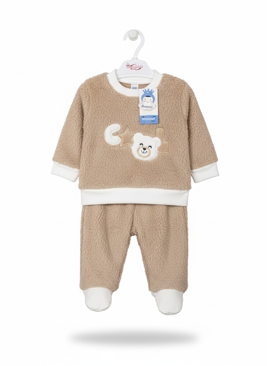Ensemble bébé en peluche