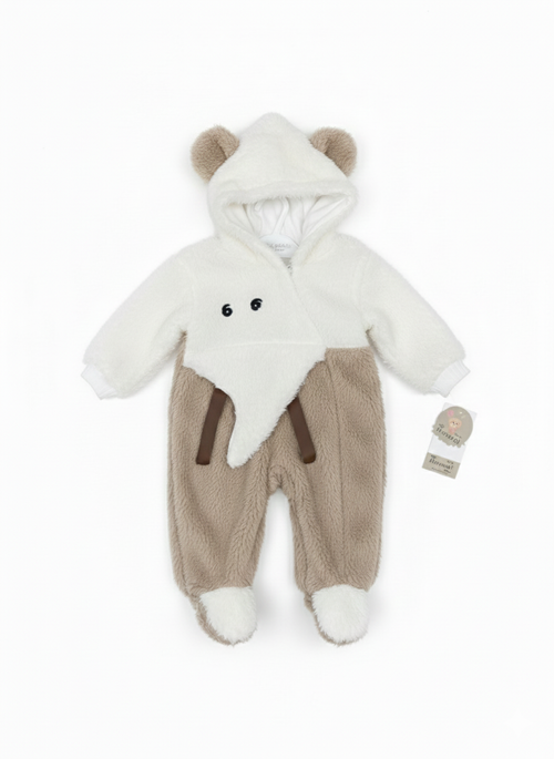 Combinaison éléphant bébé ultra douce