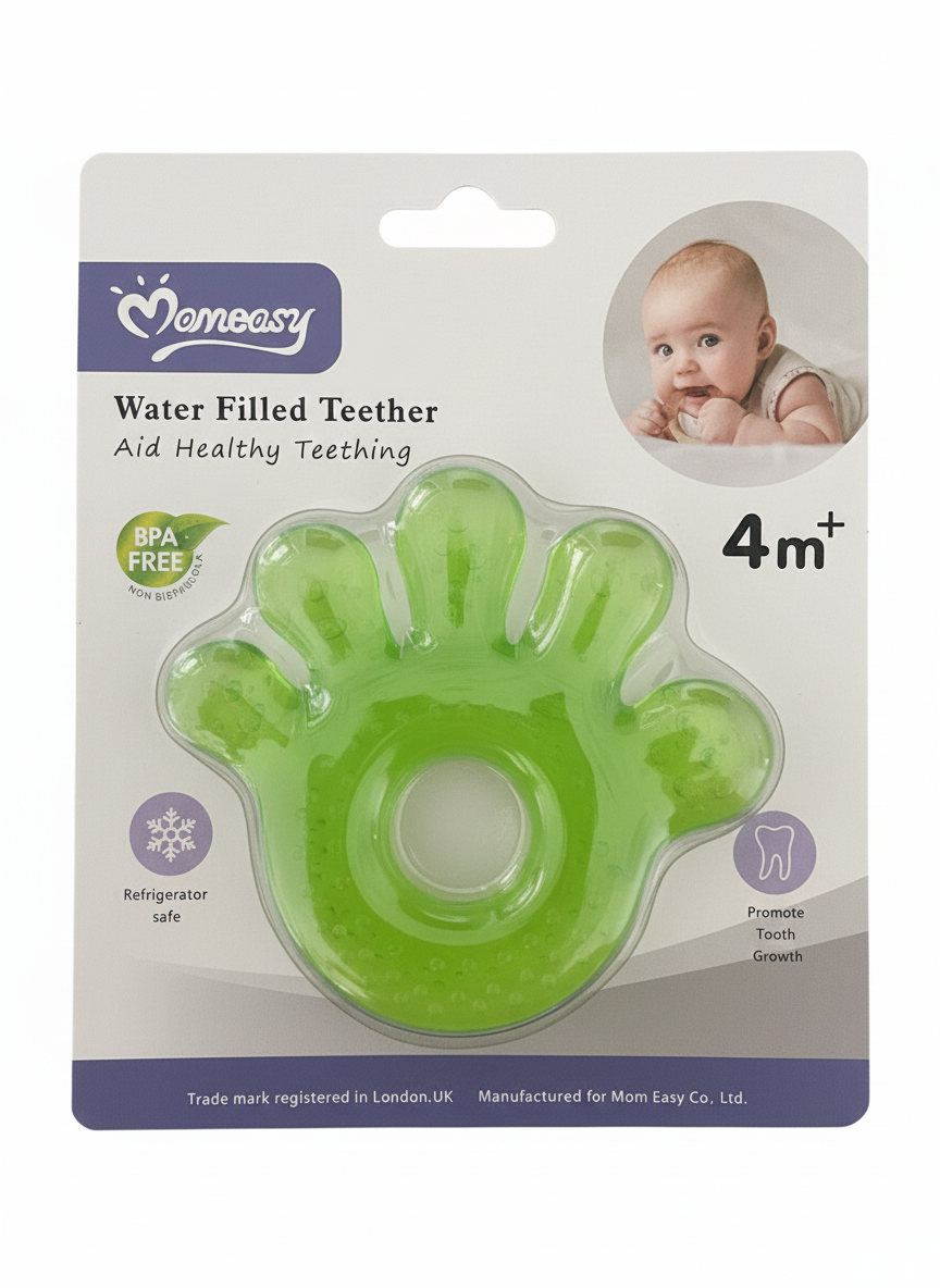 Anneau de Dentition Réfrigérant Momeasy - Forme Fleur - 4 Mois+