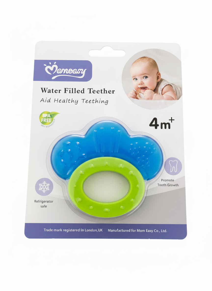 Anneau de Dentition Réfrigérant Momeasy - Forme Fleur - 4 Mois+