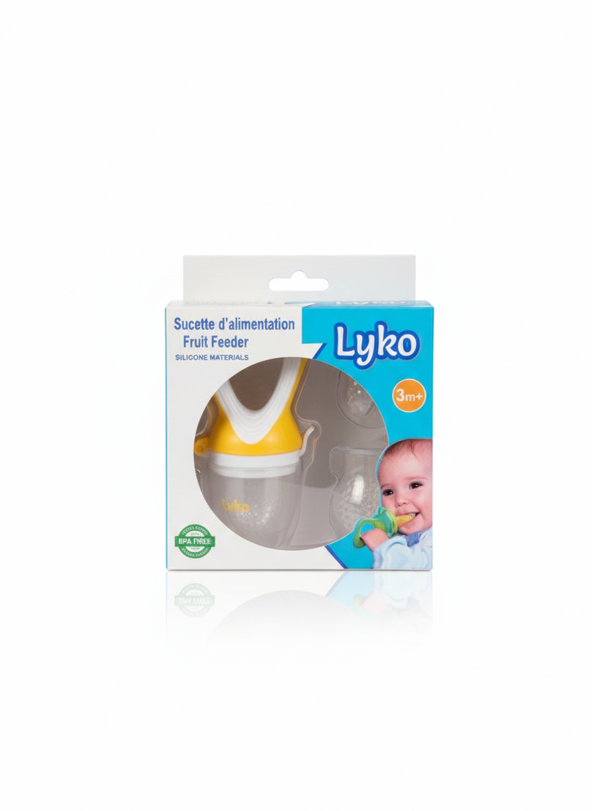 Sucette d'Alimentation Fruit Feeder Lyko 3 mois+ - Silicone