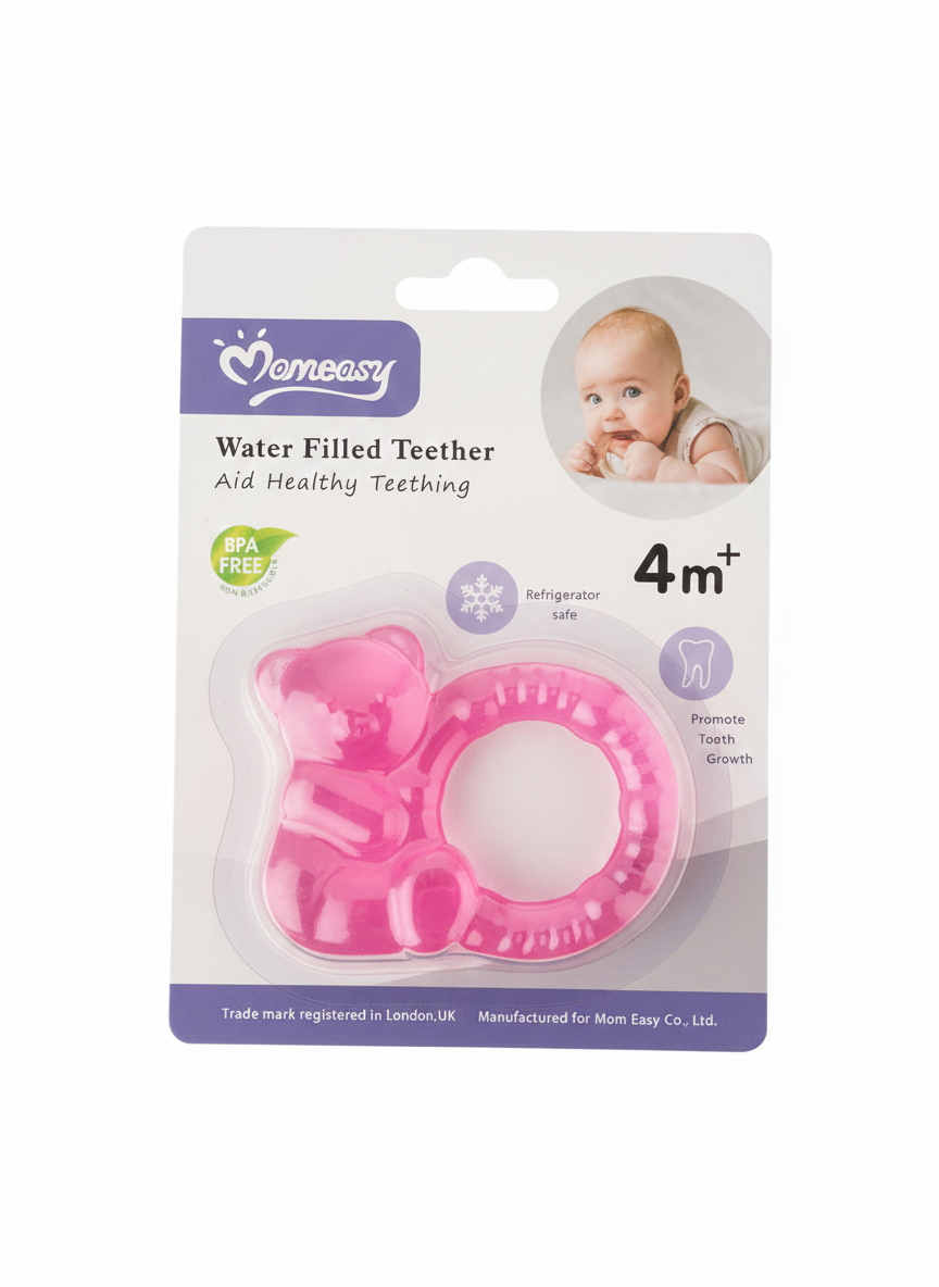 Anneau de Dentition Réfrigérant Momeasy - Forme Fleur - 4 Mois+