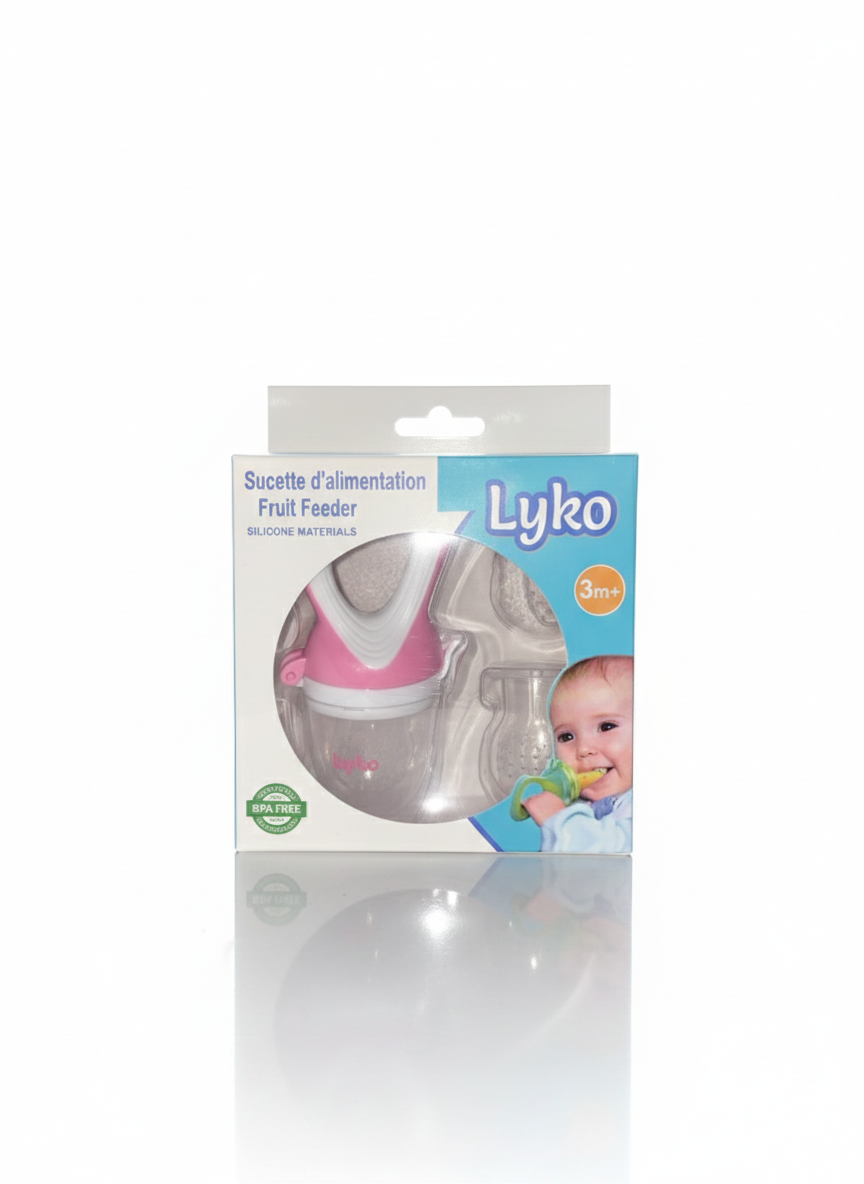 Sucette d'Alimentation Fruit Feeder Lyko 3 mois+ - Silicone