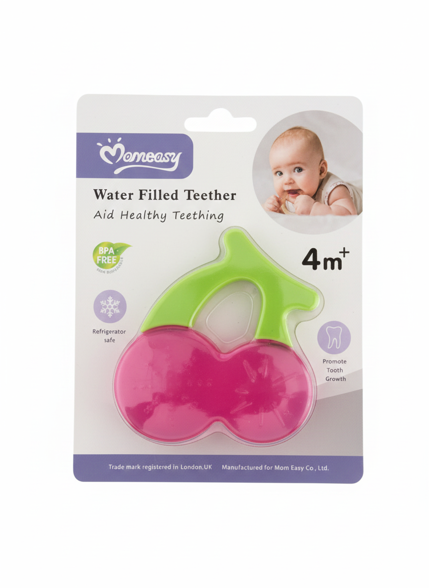 Anneau de Dentition Réfrigérant Momeasy - Forme Fleur - 4 Mois+