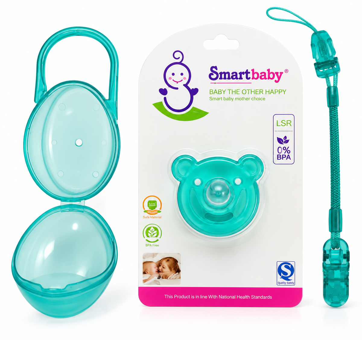 Sucette Physiologique Transparente BPA 0%