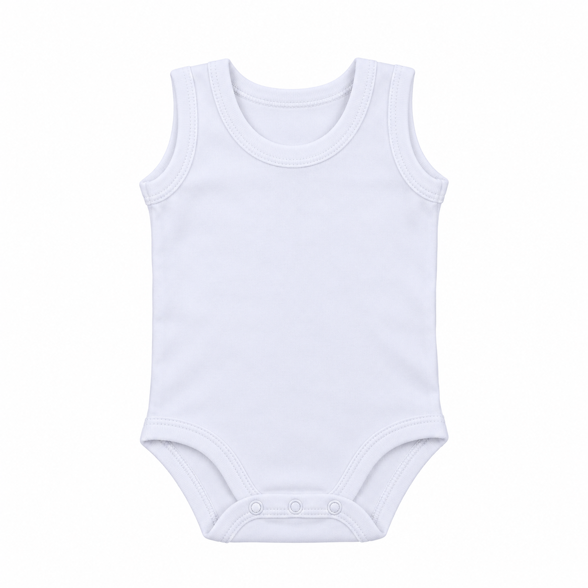 Body bébé sans manches blanc – taille 0 mois