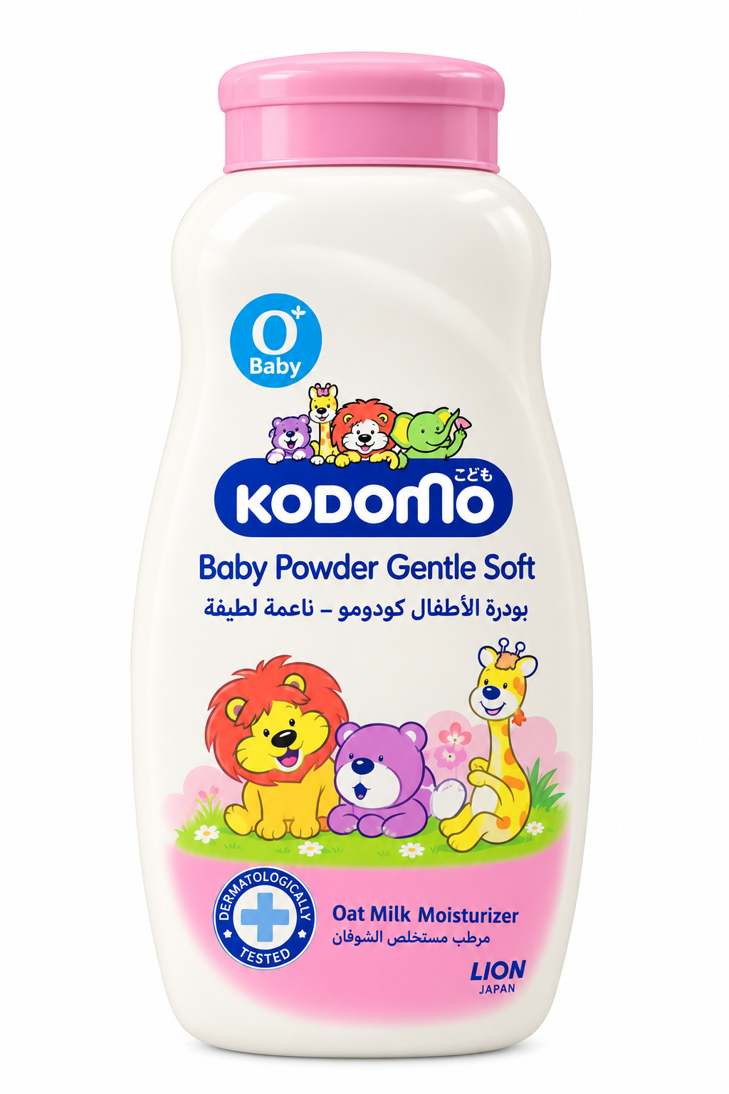 KODOMO Baby Powder Gentle Soft 0+ avec hydratant au lait d’avoine
