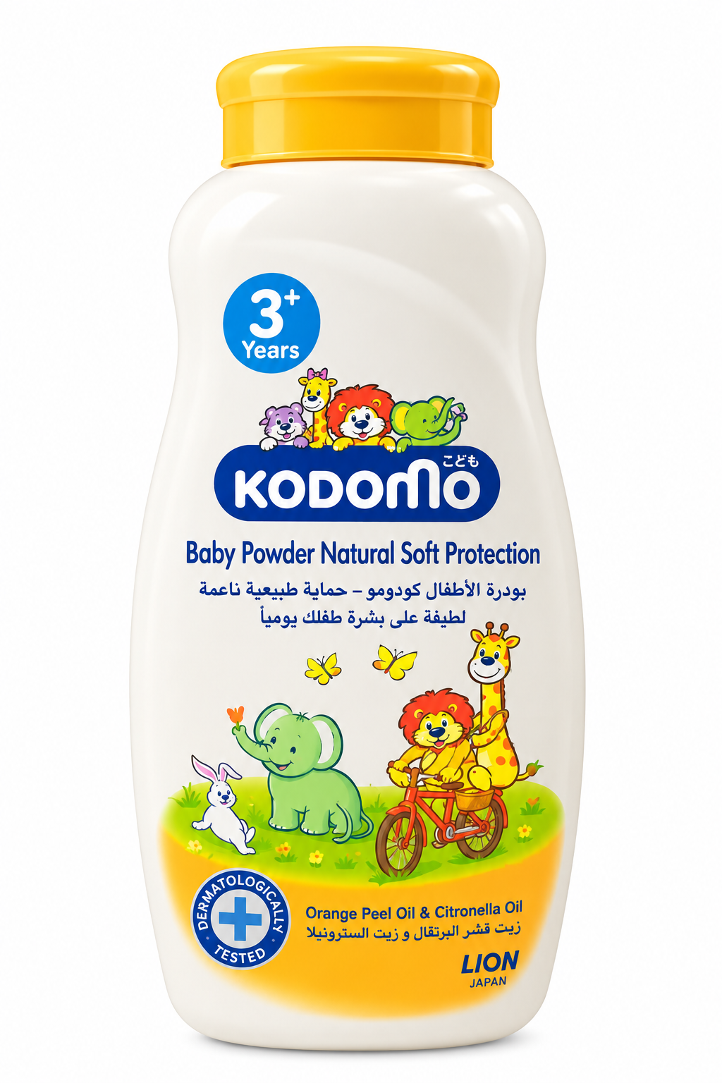 KODOMO Baby Powder Natural Soft Protection 3+ ans
