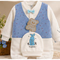 Ensemble Lapin Bleu Hugbaby 3 Pièces