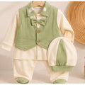 Costume Cérémonie Vert Sauge