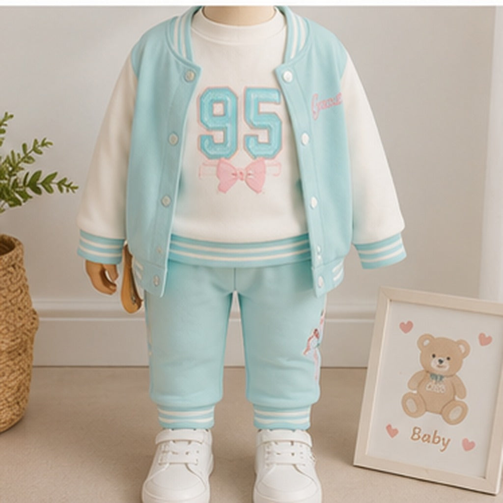 Ensemble Varsity Bleu Menthe '95'
