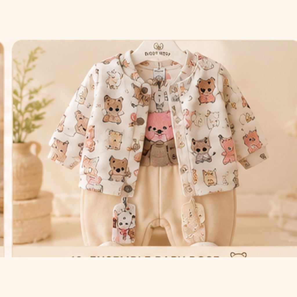 Ensemble Baby Imprimé Oursons