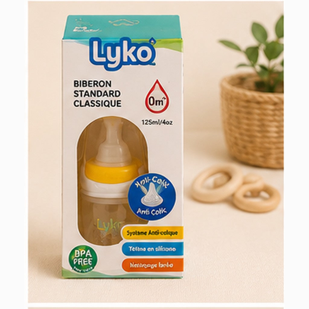 Biberon anti-colique Lyko