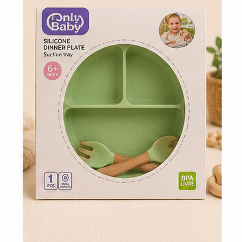 Assiette Silicone Bébé Ventouse