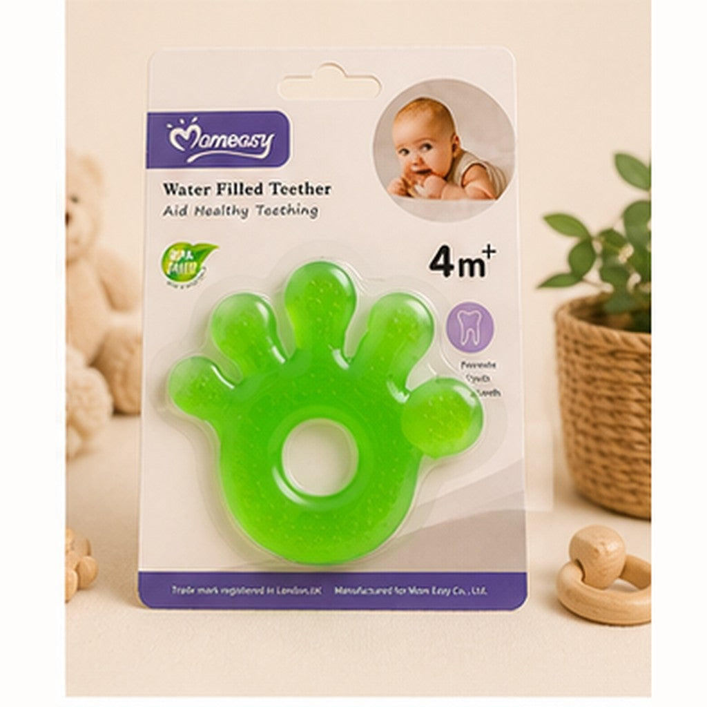 Soothing teething ring for baby