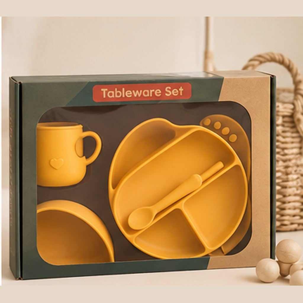 Coffret Repas Bébé Silicone