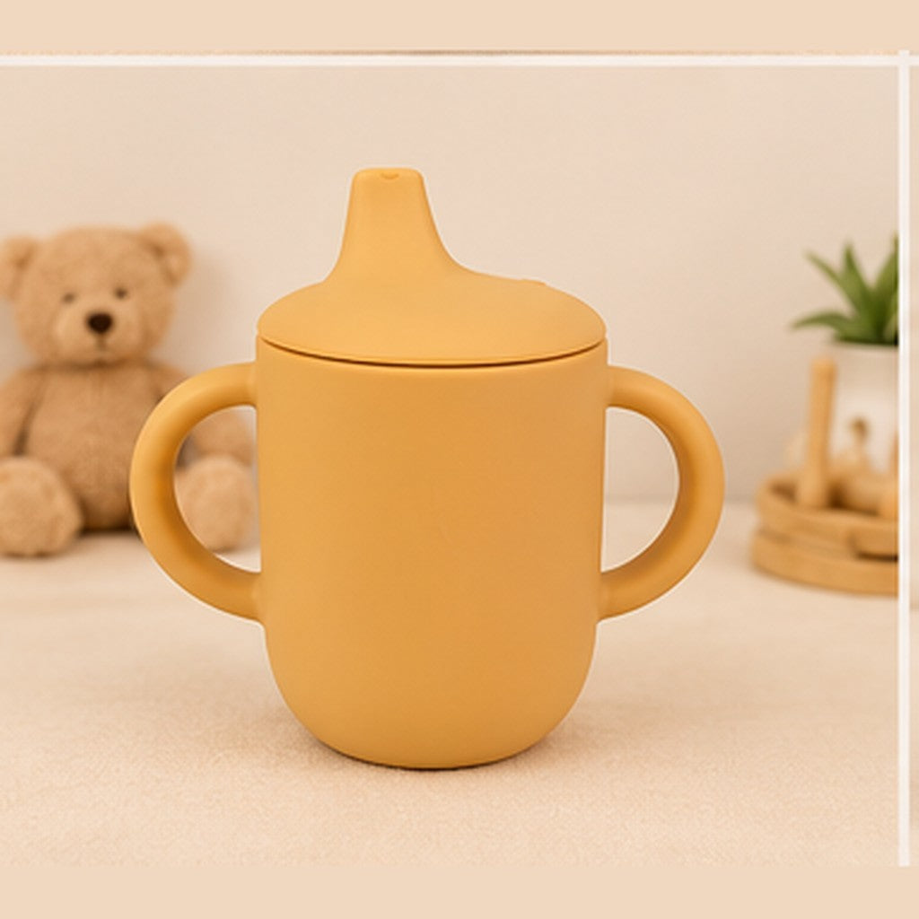 Tasse bébé anti-fuite silicone