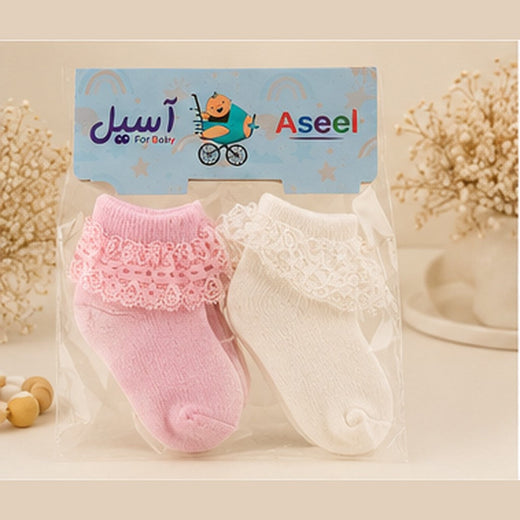 Chaussettes Bébé Dentelle et Douceur
