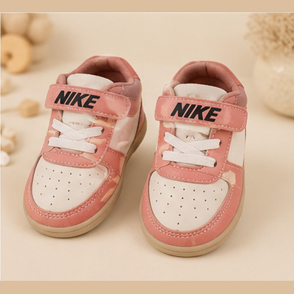Chaussons Baskets Bébé Roses