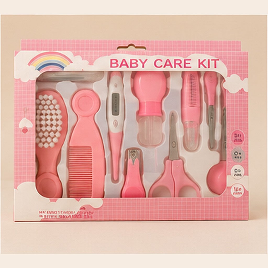 Kit Soin Bébé Complet Rose
