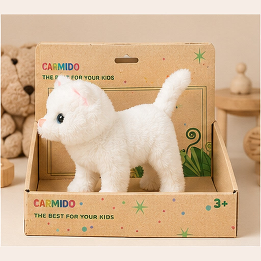 Peluche Chat Interactif Tout Doux